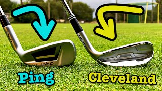 Ping ChipR vs Cleveland Smart Sole 4  What is the Best Chipper of 2022 [upl. by Ahtennek406]