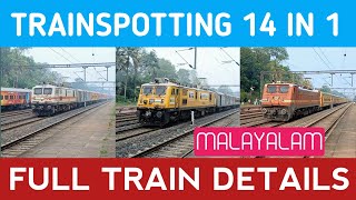 🚂 TRAINSPOTTING VLOG FROM SASTHANKOTTA ❤️ MALAYALAM  ALONG THE RAILWAYS [upl. by Janerich]