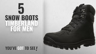 Top 10 Snow Boots Timberland  Winter 2018  Timberland Mens Chillberg Mid WP Insulated Snow Boot [upl. by Dorise781]