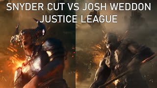 Darkseid vs Steppenwolf War History Comparison  Snyder Cut amp Joss Whedon Comparison [upl. by Einahets]