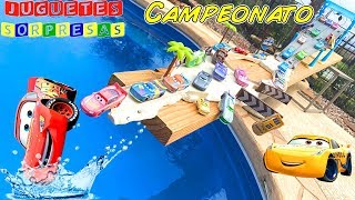 DISNEY CARS FIREBALL BEACH RACERS CAMPEONATO [upl. by Leiuqese]