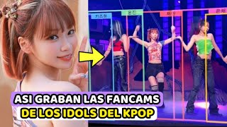 LE SSERAFIM SE VUELVEN VIRALES POR REVELAR COMO SE GRABAN LAS FANCAMS DE LOS IDOLS DEL KPOP [upl. by Albertine771]