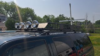 Arksen 84in × 50in Extra Wide Roof Rack From Amazon Assembly And Installation [upl. by Stephine]