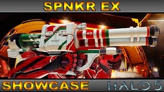 SPNKr EX  Ultra Rare Weapon Showcase  Halo 5 Guardians [upl. by Ripley]