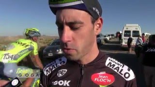 Reacciones de la etapa 4 Gana Eduardo Sepúlveda y es nuevo líder TOur de San Luis 2016 [upl. by Moureaux224]