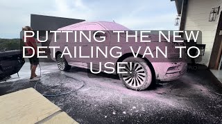 NEW DETAILING VAN IN ACTION [upl. by Nnylsoj]