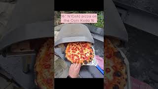 NY pizza in the Ooni Koda 16 [upl. by Llecrup]