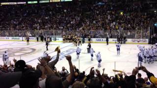 Boston Bruins vs Toronto Maple Leafs Game 7 2013 Playoffs Bergeron Game Winner in OT [upl. by Eetse918]