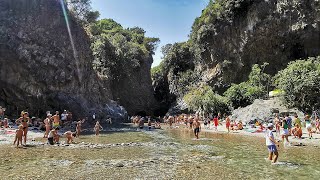 Gole dellAlcantara best place to visit Sicily 🇮🇹 2022 travel vlog [upl. by Haram]