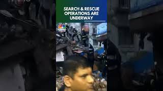 3Storey Building Collapses In Navi Mumbai  Several Feared Trapped  N18S  CNBC TV18 [upl. by Atilek804]