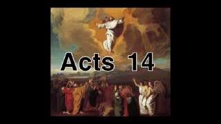 The Holy Bible  ACTS 14  Full Chapter Audio with Text in Description [upl. by Patrizius]