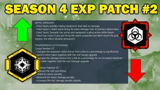 Season 4 Exp Patch 2  Neurotoxin nerf Carpet Bomber buff Deep Rock Galactic [upl. by Macguiness]