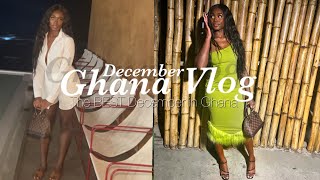 A crazy Detty December  GHANA TRAVEL VLOG 1 [upl. by Ahsam557]