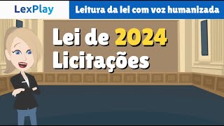 Lei 14133 de 2021 11  Licitações e Contratos Administrativos Contrat Direta Inexigibilidade [upl. by Vandervelde]