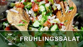 Gemüsesalat  quotFrühlingssalatquot [upl. by Notgnilra]