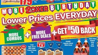 Whats on special at Boxer this week promotion valid from 07 August to 20 August 2023 [upl. by Elianora]