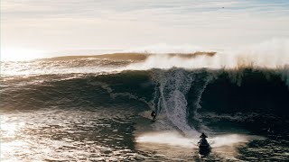 Hossegor Surf 2024 the first winter swell  jetski surfing [upl. by Edny212]