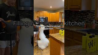 Filling My Parents Kitchen With Foam [upl. by Sholley179]