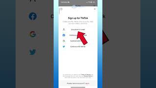 How to create TikTok Account Quick amp Easy [upl. by Amethyst]