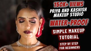 Waterproof Makeup Tutorial  using only concealer  MAKEUP TUTORIAL 4 BEGINNER pkmakeupstudio​ [upl. by Itoc225]