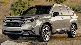 2025 New Subaru Forester Debuts A New Look But Is Simlar [upl. by Whitcomb]