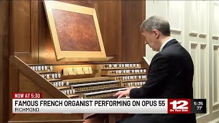 French organist performing soldout concerts on Richmond cathedral’s new organ [upl. by Iaria]