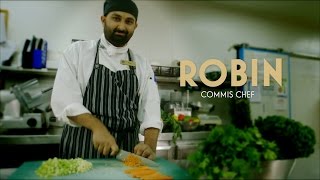 Robin  Commis Chef Wrest Point [upl. by Eiramacissej]