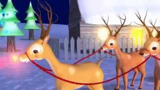 Rudolph The Red Nosed Reindeer  Popular English Christmas Carols For Kids [upl. by Meadow]