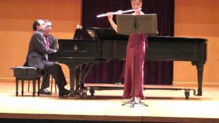 Meghan Naxer Gaubert Deuxieme Sonate mvt 2 [upl. by Rebma149]