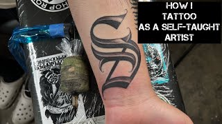 How To Tattoo TimeLapse [upl. by Nefets]