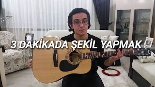 3 DAKİKADA GİTARLA AKDENİZ AKŞAMLARI ÖĞRENMEK [upl. by Airotciv]