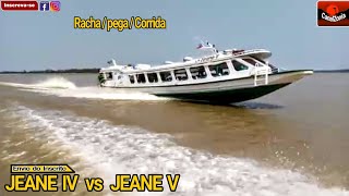 Racha  Pega  Corrida de Lanchas  Lanchas Jeane IV vs Jeane V [upl. by Mitchell]