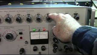 Singer FM 10C Heterodyne Generator Monitor [upl. by Richie]