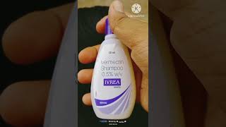 IVREA Shampoo  Best shampoo for head lice ivreashortshaircareshortsyoutube ivermectinshampoo [upl. by Teodor]