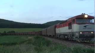 Railways of Slovakia 2012 Part 3  Grumpy Spectacular [upl. by Samuella]