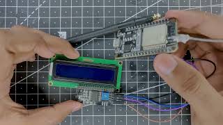 How to Use 16x2 i2C LCD Display With ESP32  With Program Explanation [upl. by Ernie]