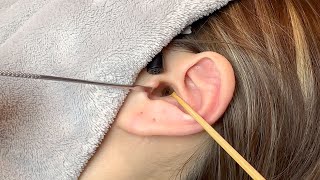 ASMR Ear Cleaning  For Deep Sleep  No Talking [upl. by Artinak]