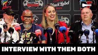 🔴 INTERVIEW WITH KERRYN GREENLEAF CARLING KNOCKOUT QUARTERFINAL KAIZER CHIEFS VS MAMELODI SUNDOWNS🚨 [upl. by Assirroc]