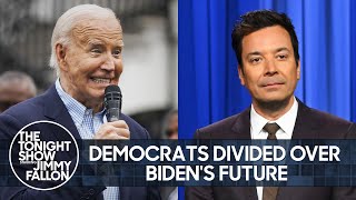 Democrats Divided Over Bidens Future Polls Reveal Hillary Clinton Would Lead Over Trump [upl. by Kaylee]