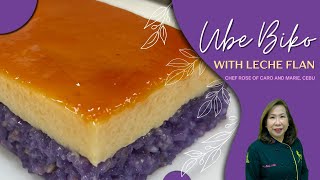 Ube Biko with Leche Flan [upl. by Atiuqahc183]