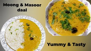 Moong Masoor daal kaisey banaiayn  Daal Recipe  Tasty food [upl. by Ahcarb55]