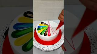 Pineapple Multi Colour New Look Cake Design video cake shorts trending viralvideo food [upl. by Atileda]