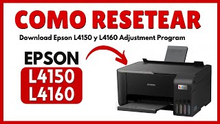 Reset Epson L4150 ✅Reset Epson L4160 Free 📌 Resetter Epson 🔑 Almohadillas Al Final De Su Vida Util [upl. by Deron584]