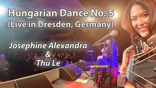 Josephine AlexandraThuleguitarist  Hungarian Dance No 5 Live in Dresden Germany [upl. by Biamonte629]