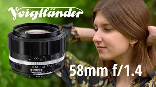 VOIGTLANDER NOKTON 58MM F14 SLII  Best manual lens you can buy [upl. by Victorine]