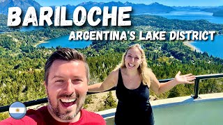 BARILOCHE ARGENTINAS INCREDIBLE LAKE DISTRICT Driving and hiking in Circuito Chico [upl. by Lerrehs696]