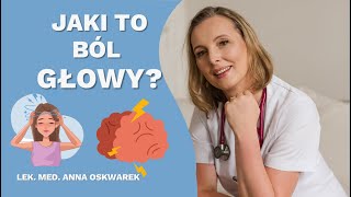 Rodzaje bólów głowy migrenowy napięciowy zatokowy klasterowy stawowy nadciśnieniowy mięśniowy [upl. by Nylle955]