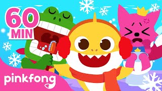 Baby Shark and Pinkfongs Winter Vacation  Healthy Habits  Compilation  Pinkfong Songs for Kids [upl. by Goda]