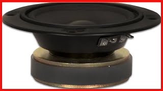 Goldwood Sound 120 Watt 4ohm Poly Mica 5quot Speaker Midrange Black GM854 [upl. by Beora326]