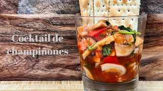 Ceviche de Champiñones  Con mi sabor [upl. by Nylicaj263]